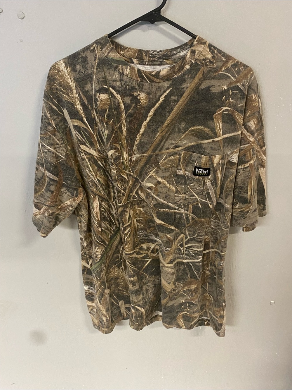 Walls Men's Short Sleeve Camo Tee - Brown, Tan, Green
